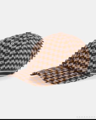 Kangol șapcă BLOCK ZIG culoarea maro, K5471.BR204