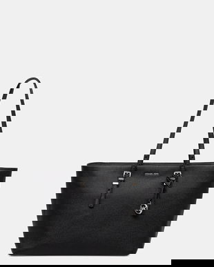 MICHAEL Michael Kors poșetă QUINN culoarea negru, 30T5SQNT9L