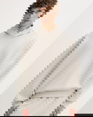 adidas bluză Soft Lux culoarea bej, cu glugă, uni, KB8088