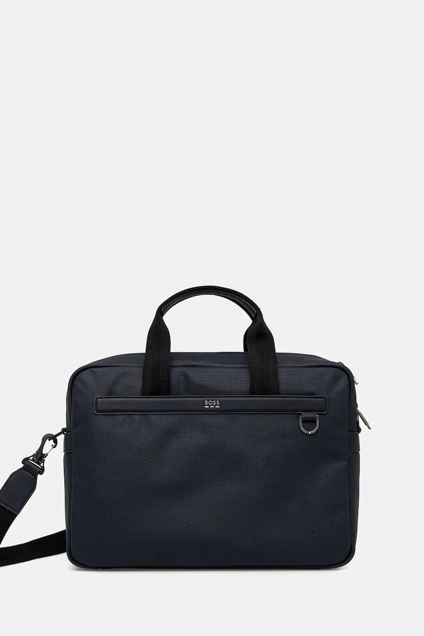 BOSS geantă laptop culoarea negru, 50548768