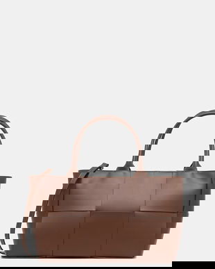 Answear.LAB poseta de piele culoarea maro