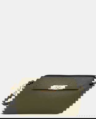 Answear.LAB poseta de piele culoarea verde