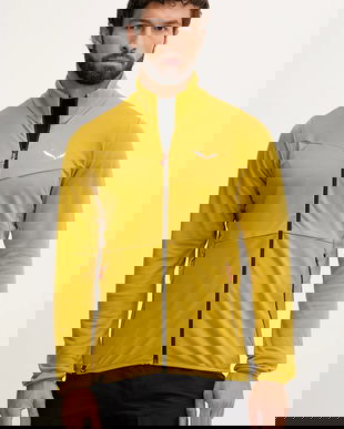 Salewa hanorac Puez Cammino culoarea verde, uni, 00.0000029094