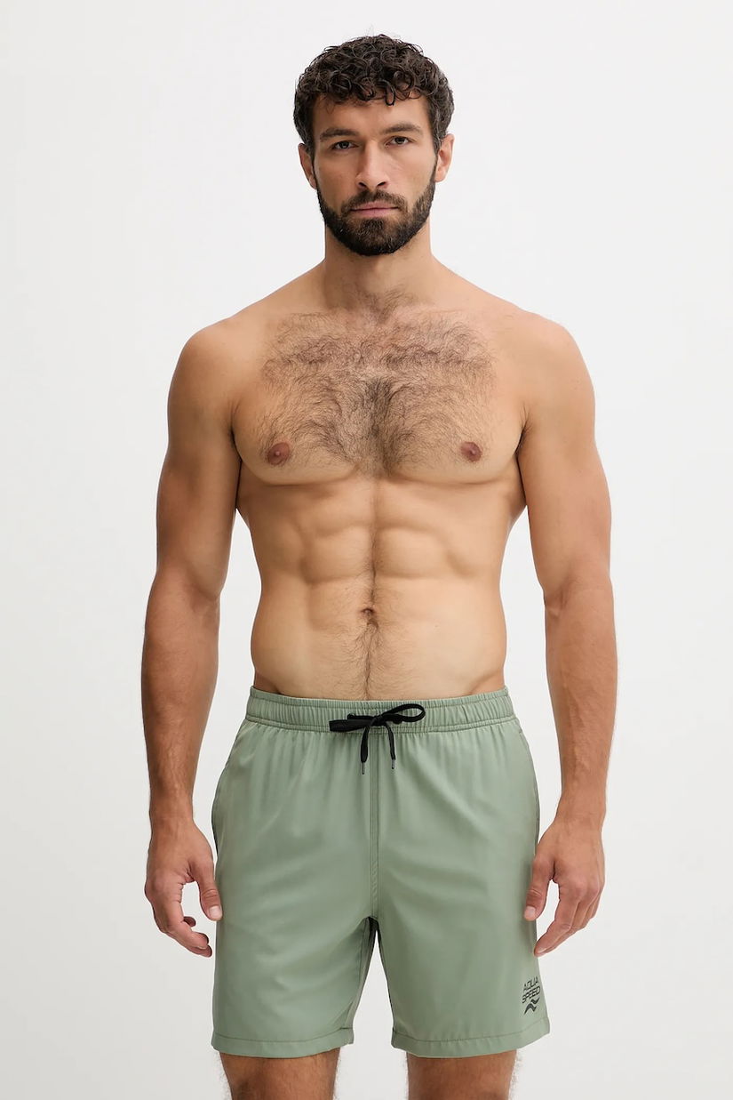 Aqua Speed pantaloni scurți de baie culoarea negru, DYLAN