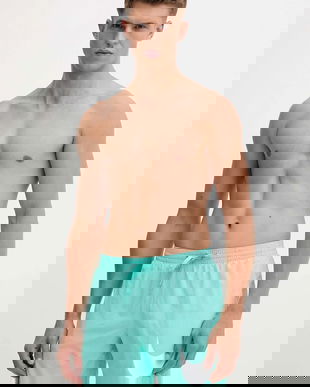 Nike pantaloni scurți de baie culoarea negru, NESSF508