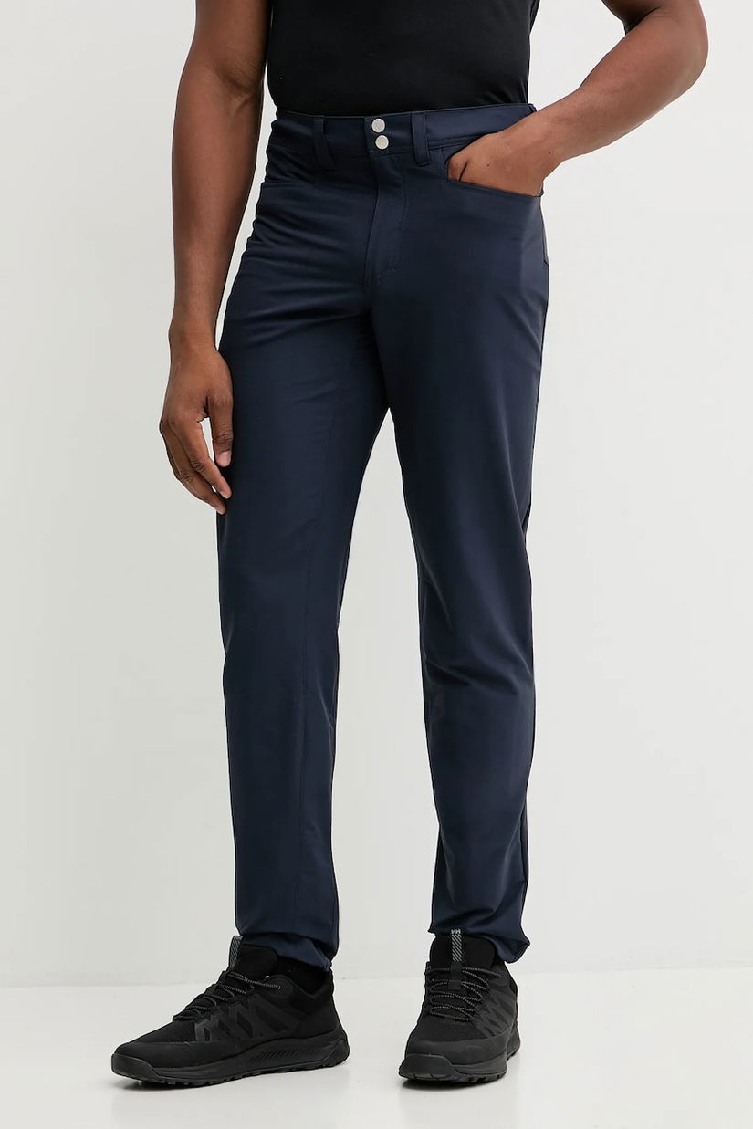 Haglöfs pantaloni de exterior Korp Lite culoarea negru, drept, 607759