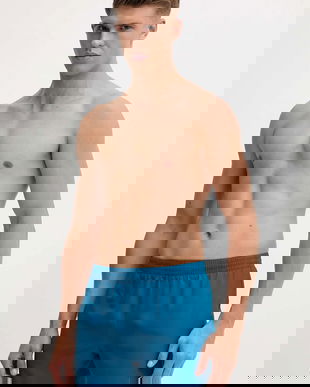 Nike pantaloni scurți de baie culoarea galben, NESSF560