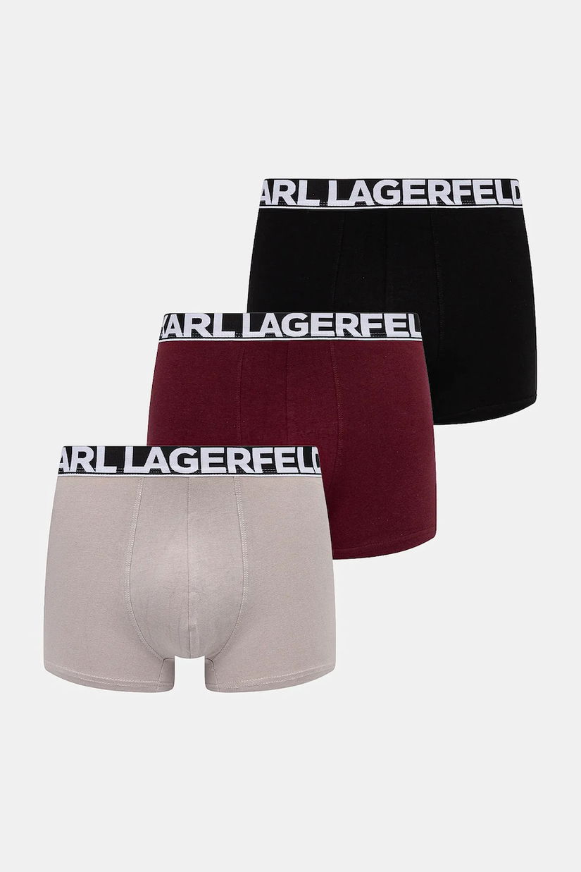 Karl Lagerfeld boxeri 3-pack culoarea negru, A3M47010