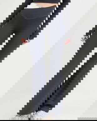 P.E Nation leggins de antrenament Wander culoarea negru, cu imprimeu, 252G131