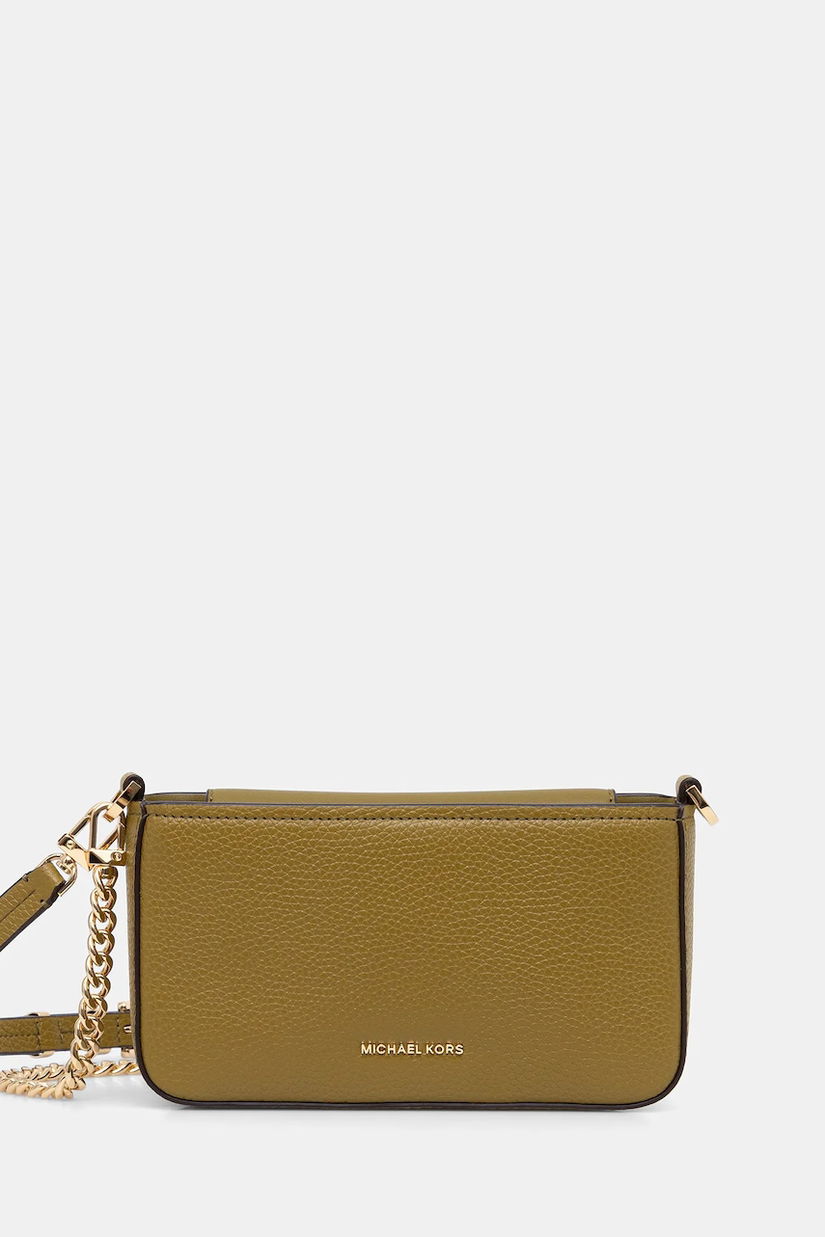 MICHAEL Michael Kors poșetă de piele culoarea negru, 32S5GYTU1L