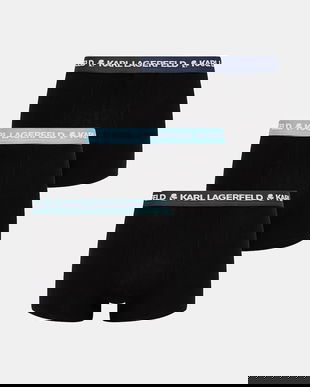 Karl Lagerfeld boxeri 3-pack culoarea negru, A1M47021