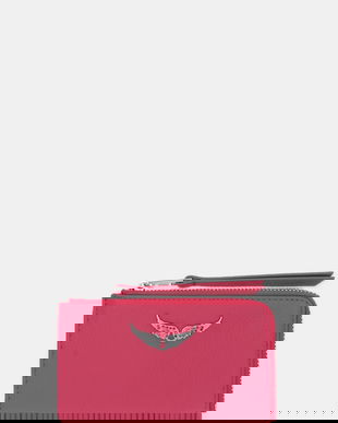 ZADIG&VOLTAIRE portofel de piele culoarea verde, LWSG00011