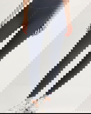 P.E Nation colanți Vita culoarea negru, uni, 243G343