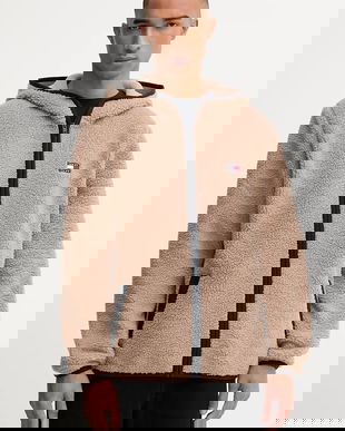 Tommy Jeans hanorac fleece culoarea negru, DM0DM19224