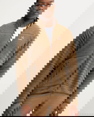 Haglöfs hanorac Mossa Pile culoarea gri, uni, 606539