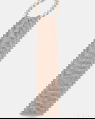 United Colors of Benetton fular culoarea maro, uni, 1302U0723