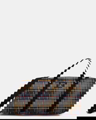 Barbour geantă culoarea verde, UBA0531