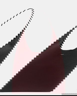 Coach poșetă de piele culoarea maro, CU044