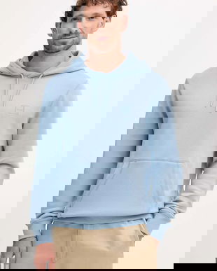 BOSS Orange hanorac de bumbac cu glugă, uni, 50509314