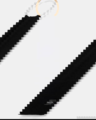 Marc O'Polo eșarfă din bumbac culoarea negru, uni, M29502202066