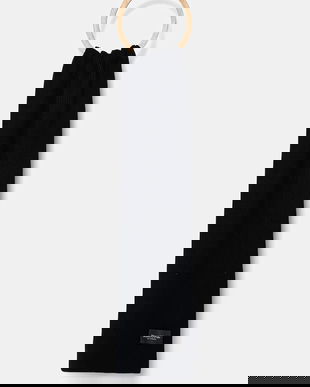 Marc O'Polo eșarfă din bumbac culoarea negru, uni, M29502202066