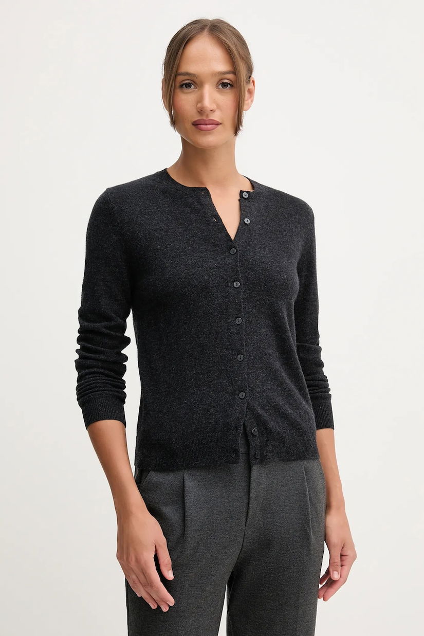 United Colors of Benetton cardigan din lana culoarea verde, light