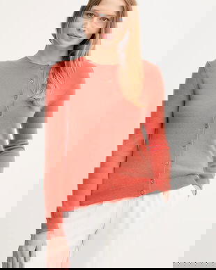 United Colors of Benetton cardigan din lana culoarea verde, light