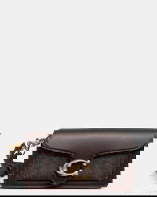 Coach poșetă de piele Tabby 26 culoarea negru