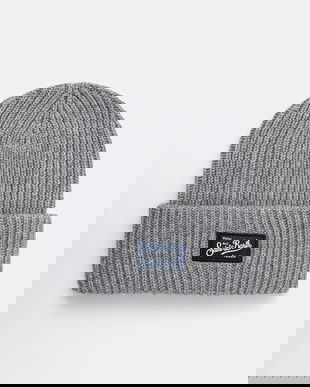 MC2 Saint Barth caciula de lana culoarea negru, de lana, din tricot gros