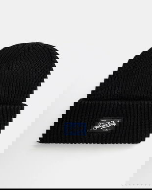 MC2 Saint Barth caciula de lana culoarea negru, de lana, din tricot gros