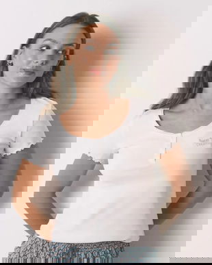 women'secret tricou culoarea alb, 3272276