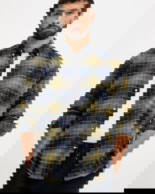 Barbour cămașă din bumbac FORTROSE cu guler button-down, regular, MSH4991