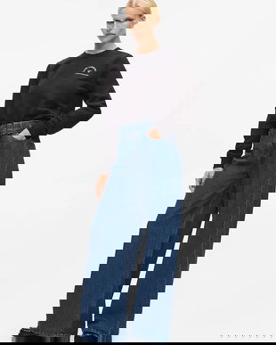 Karl Lagerfeld jeans culoarea bleumarin, A4W10092