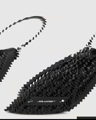 Karl Lagerfeld poșetă culoarea negru, A4W30074