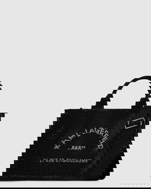 Karl Lagerfeld poșetă culoarea negru, A4W50011