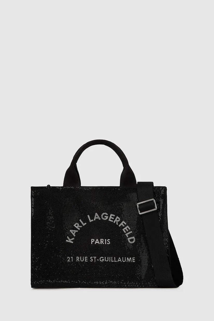 Karl Lagerfeld poșetă culoarea negru, A4W50011