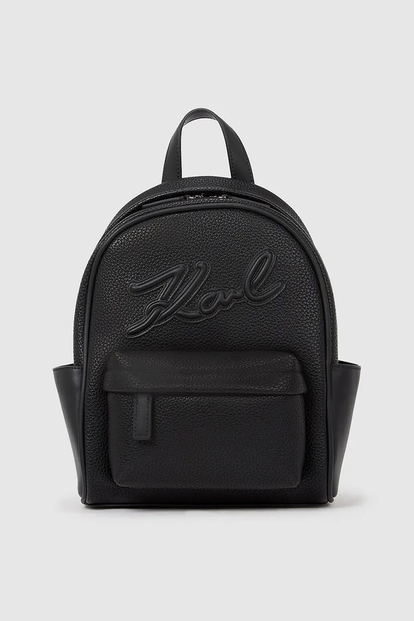 Karl Lagerfeld rucsac culoarea negru, mic, uni, A4W30057