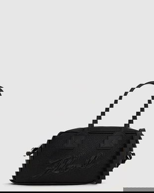 Karl Lagerfeld poșetă culoarea negru, A4W30047