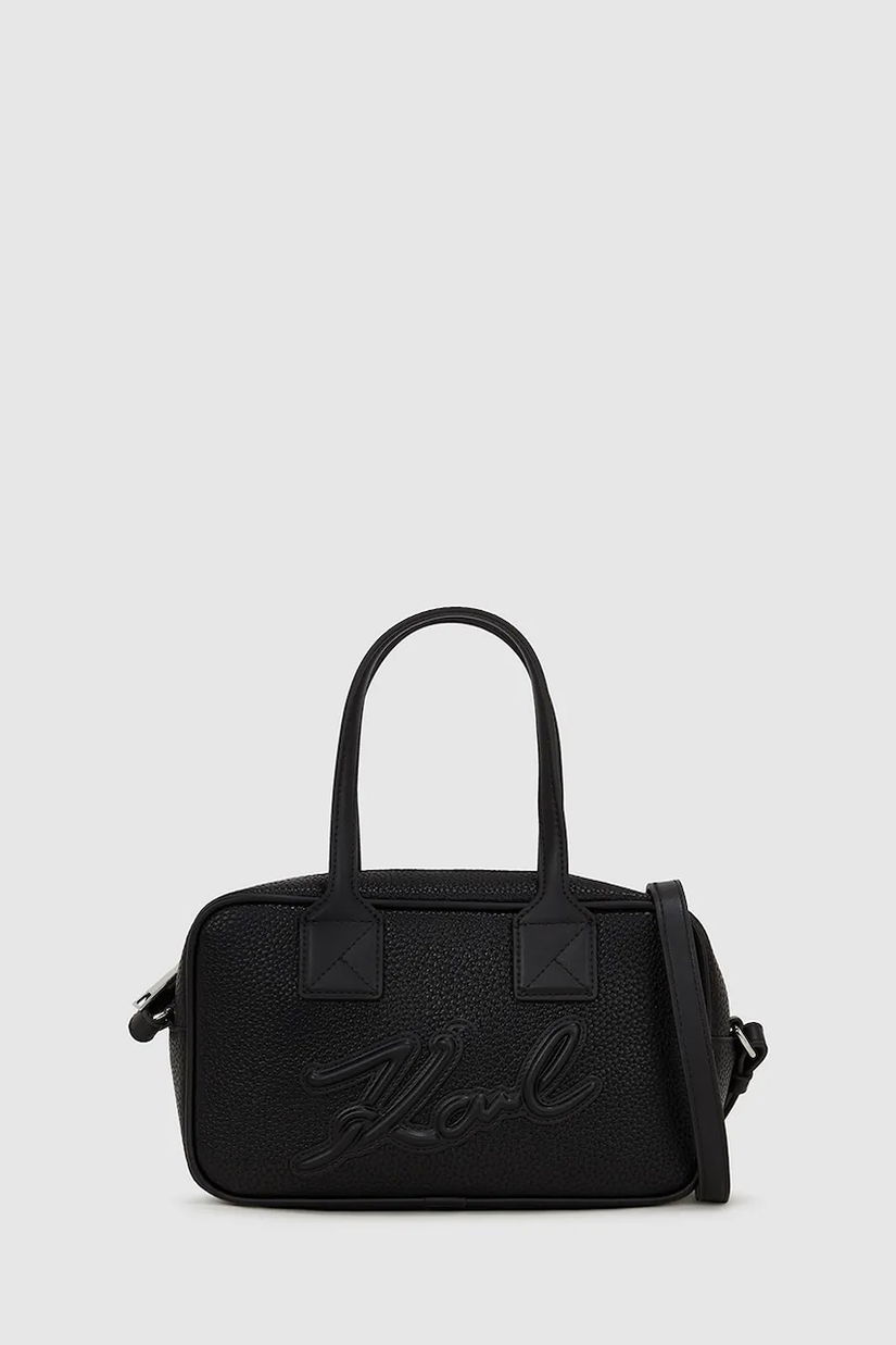 Karl Lagerfeld poșetă culoarea negru, A4W30047