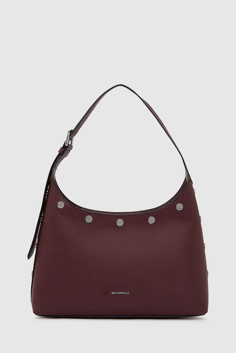 Karl Lagerfeld poșetă culoarea bordo, A4W30119