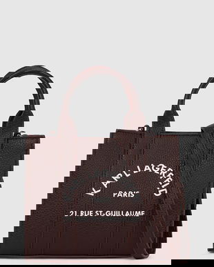 Karl Lagerfeld poșetă culoarea bordo, A4W30266