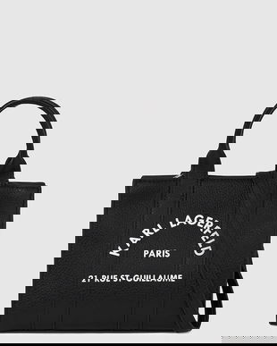 Karl Lagerfeld poșetă culoarea negru, A4W30266