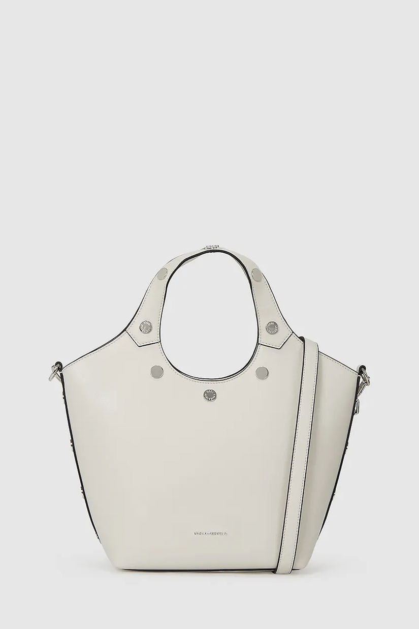 Karl Lagerfeld poșetă culoarea bej, A4W30133