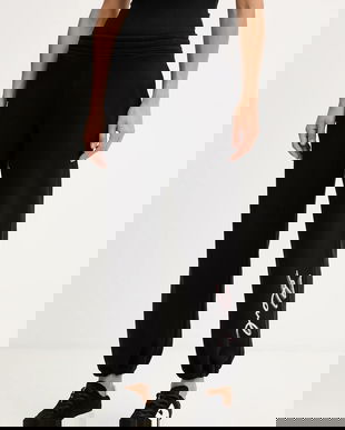 Karl Lagerfeld pantaloni de trening din bumbac culoarea gri, cu imprimeu, A4W10141