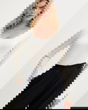 United Colors of Benetton pulover culoarea bej, light, 1W2AD10E5