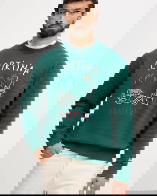 MC2 Saint Barth hanorac de bumbac x Peanuts culoarea bleumarin, cu imprimeu