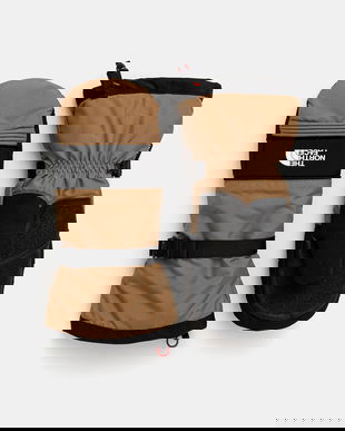 The North Face mănuși de schi Montana culoarea maro, NF0A89QH1731