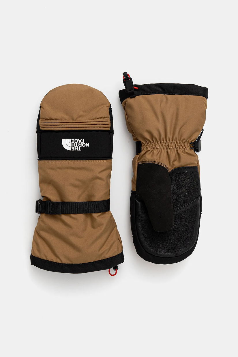 The North Face mănuși de schi Montana culoarea maro, NF0A89QH1731