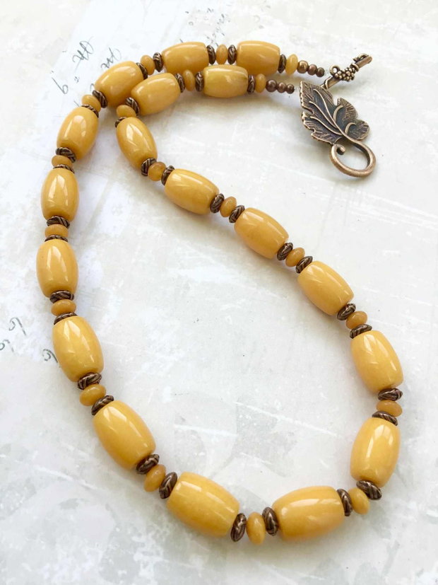 Set vintage jad galben