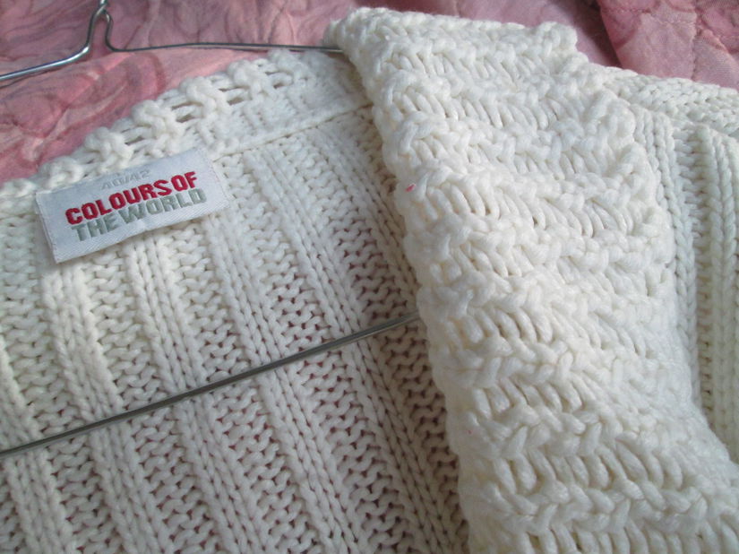 cardigan alb Colors of the world 40/42